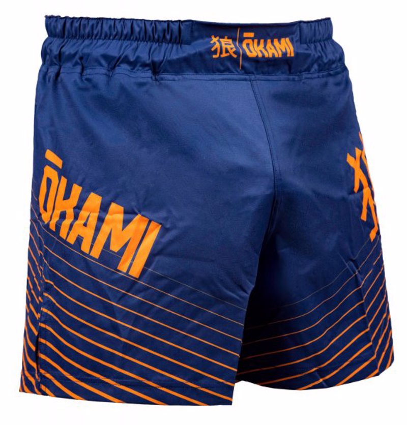 Okami kanji Fightshorts -navy